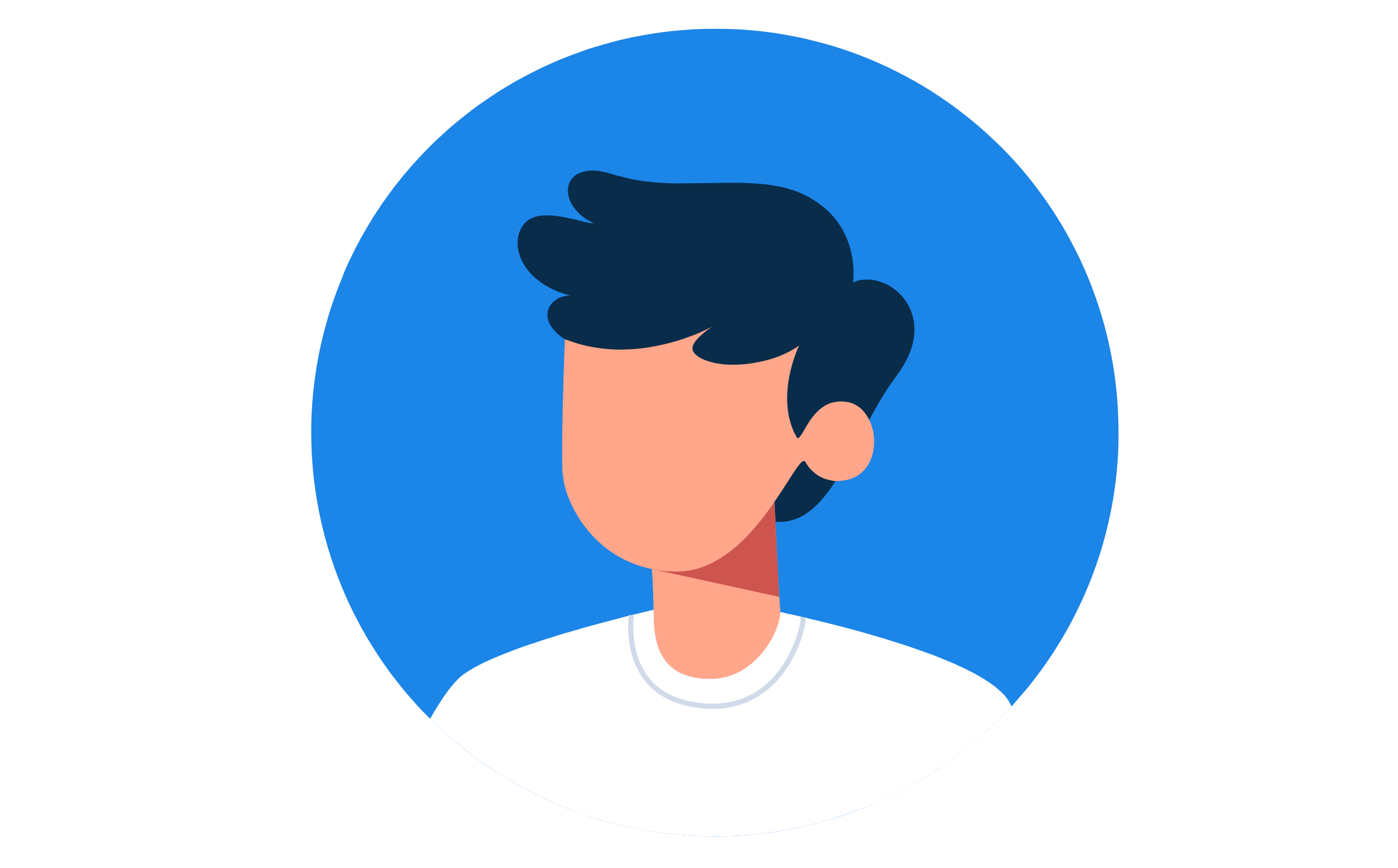 悩むビジネスパーソン（男性）